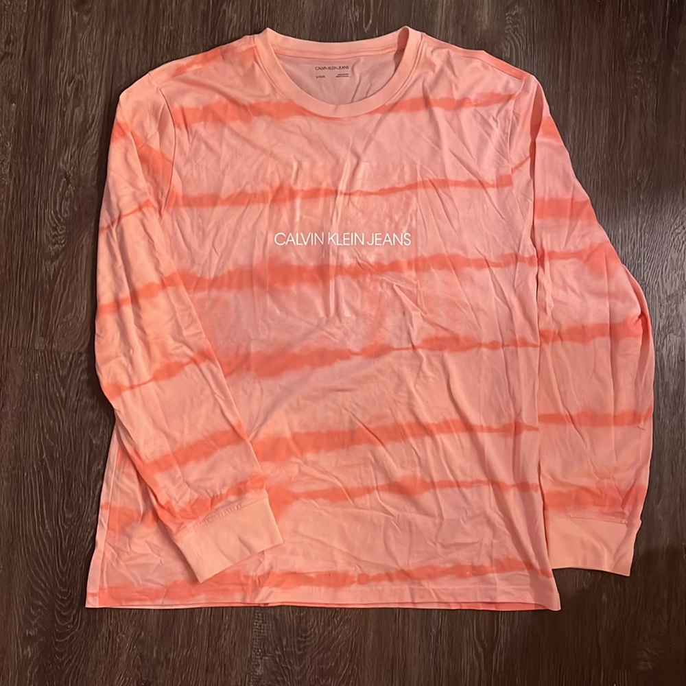 Calvin Klein tie dye long sleeve
